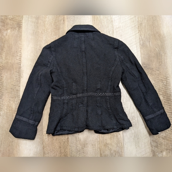 Marc Jacobs Black Wool Blend Blazer Jacket - Picture 3 of 10